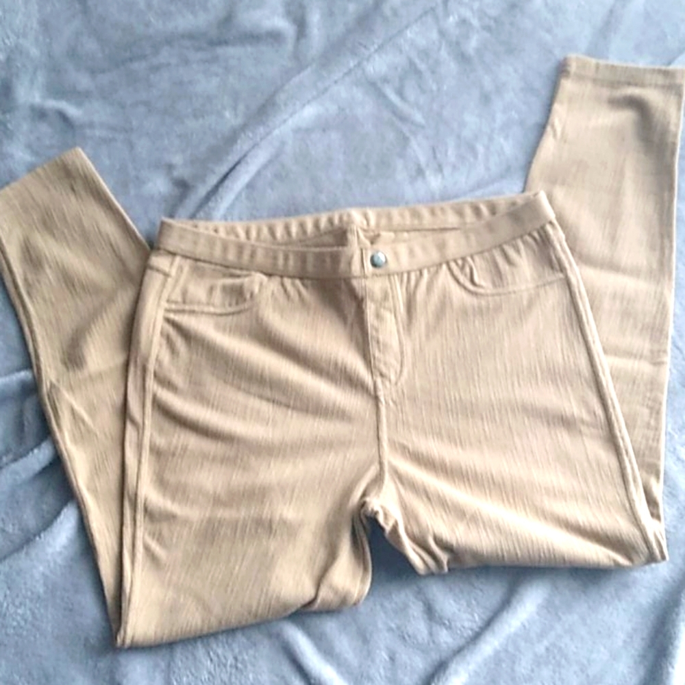 Tan jeggings